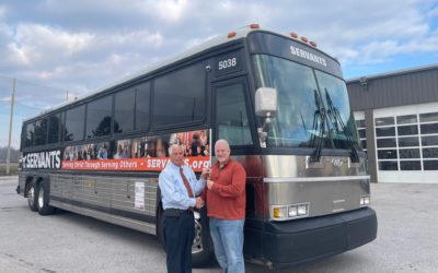 Bailey Coach Donates a Bus to a Local Nonprofit